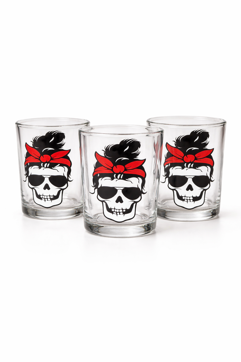 COLD DRINKS…HOT MESS Shot Glasses